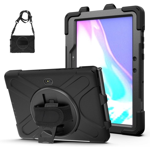 Case for Samsung Galaxy Tab Active Pro 10.1 Inch SM-T540/SM-T547, 360 Degree Swivel Kickstand Hand Shoulder