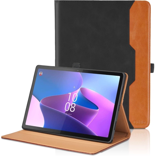 Lenovo Tab P11 Pro Gen 2 Case - Multi-Angle Viewing Stand PU Leather Tablet Case with Large Pocket
