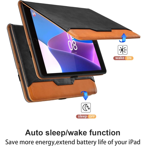 Lenovo Tab P11 Pro Gen 2 Case - Multi-Angle Viewing Stand PU Leather Tablet Case with Large Pocket