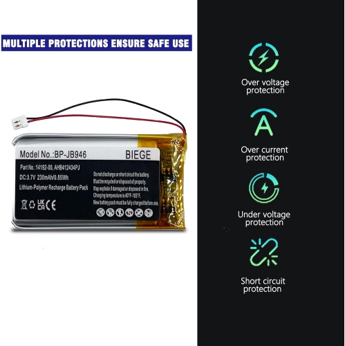 Replacement y for Jabra Pro 9400,Pro 9400SH,Pro 9450,Pro 9460,Pro 9465,Pro 9470,14192-00,AHB412434PJ,Part