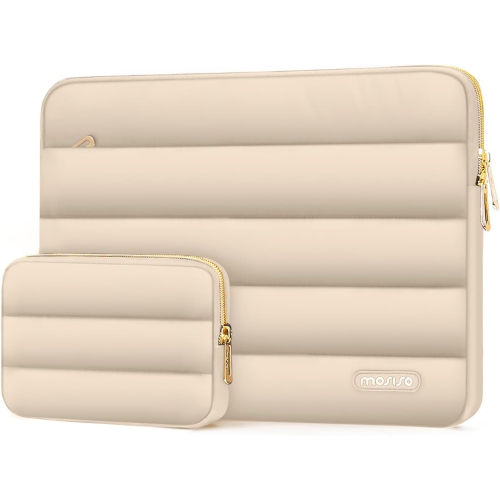 MOSISO  Puffy Laptop Sleeve Compatible With Macbook Pro 16 Inch 2024-2019 M3 A2991 M2 A2780 M1 A2485 A2141/pro Retina 15
