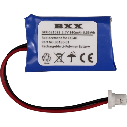 Replacement y for ronics 84479-01, 86180-01, CS540, CS540A, Savi CS540, Savi CS540A 140mAh 3.7V