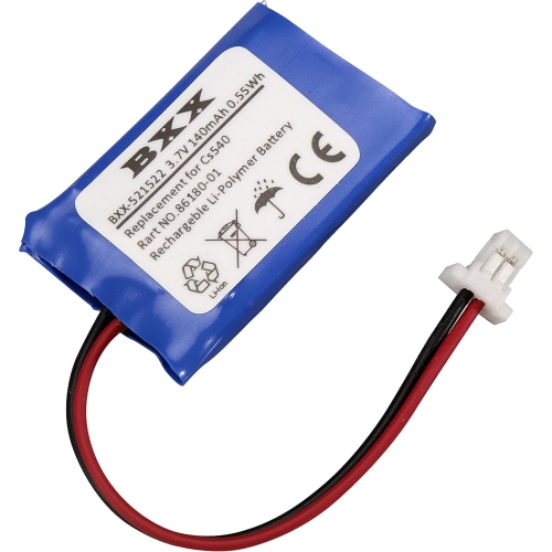 Replacement y for ronics 84479-01, 86180-01, CS540, CS540A, Savi CS540, Savi CS540A 140mAh 3.7V