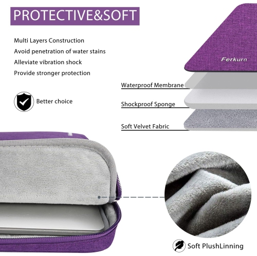 Laptop Case Sleeve Cover Chromebook Case Compatible with MacBook Air/Pro, ipad, Surface Pro, Acer, HP, Dell,