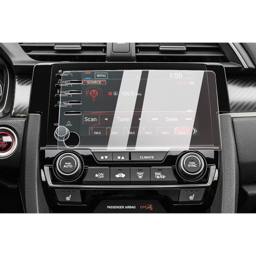 Gl Screen Protector for Civic 2020 2019: Car Navigation Display Touch Screen Protector for 2019+ Civic LX EX