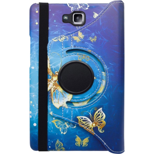 Étui pour Samsung Galaxy Tab E 9,6, Tab E Nook – Étui en cuir PU avec support rotatif 9.6-360 degrés