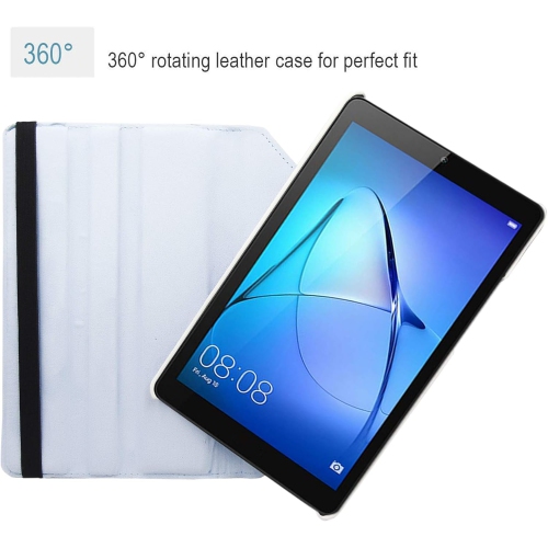 Étui pour Samsung Galaxy Tab E 9,6, Tab E Nook – Étui en cuir PU avec support rotatif 9.6-360 degrés