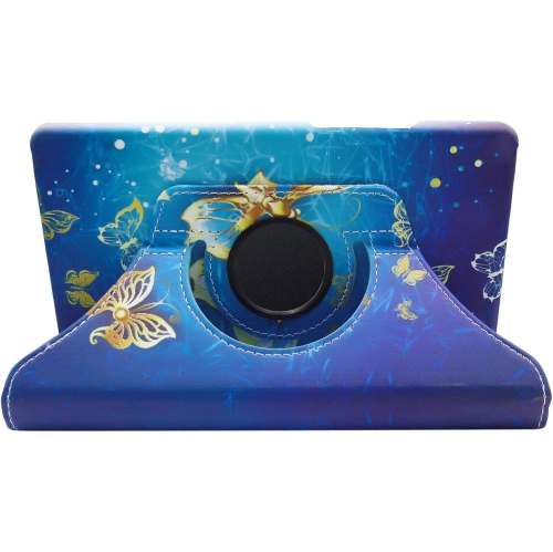 Étui pour Samsung Galaxy Tab E 9,6, Tab E Nook – Étui en cuir PU avec support rotatif 9.6-360 degrés