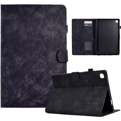 LONGGA  Case for Samsung Galaxy Tab A7 10.4" 2022/2020, Pu Leather Flip Folio Stand Cover With [ Slot] [Pen Holder]