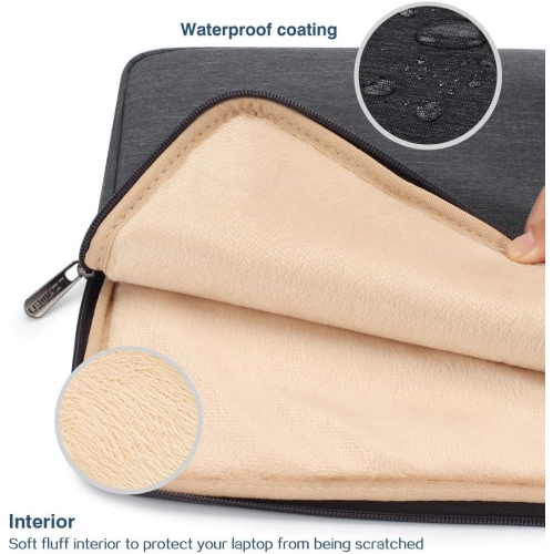 10.1 Inch Laptop Sleeve Case Water-resistant Tablet Protective Carrying Handle Bag for 10.5" iPad Pro/9.7" iPad