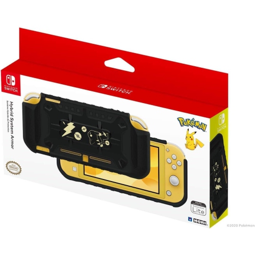 Nintendo Switch Lite Hybrid System Armor Pokemon Black and Gold Pikachu Nintendo Switch Accessories Best Buy Canada