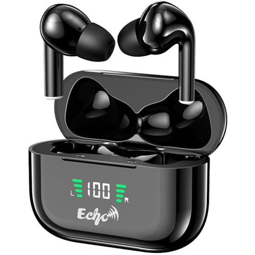 Écouteurs boutons de jeu Bluetooth, V5.3, écouteurs à suppression du bruit, écouteurs boutons True Air Buds, stéréo étanche IPX6, Intra-auriculaires