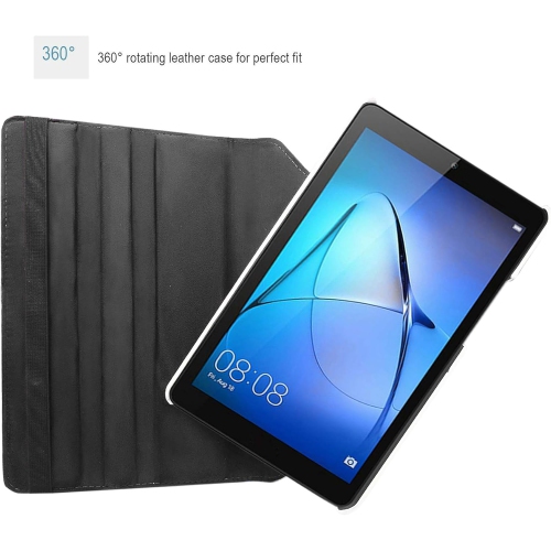 Case Compatible for Samsung Galaxy Tab A 10.1, Smart Cover PU Leather Slim Folding Stand Case With Multiple Viewing