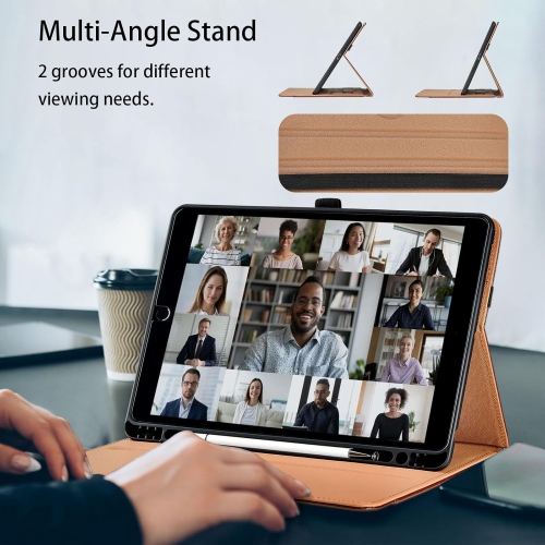 Étui pour Lenovo Tab M11 11 po 2024 Étui avec support de visionnement à angles multiples avec languette pour dragonne