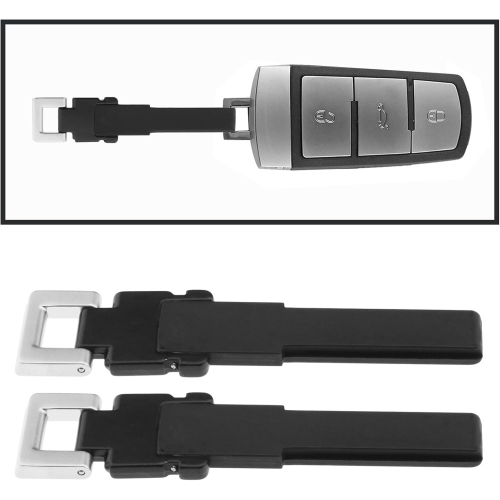 2Pcs Emergency Key Blade Replacement Compatible with VW CC 2009-2011 Compatible with Pat 2006-2010 Emergency Key Fob