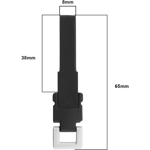 2Pcs Emergency Key Blade Replacement Compatible with VW CC 2009-2011 Compatible with Pat 2006-2010 Emergency Key Fob