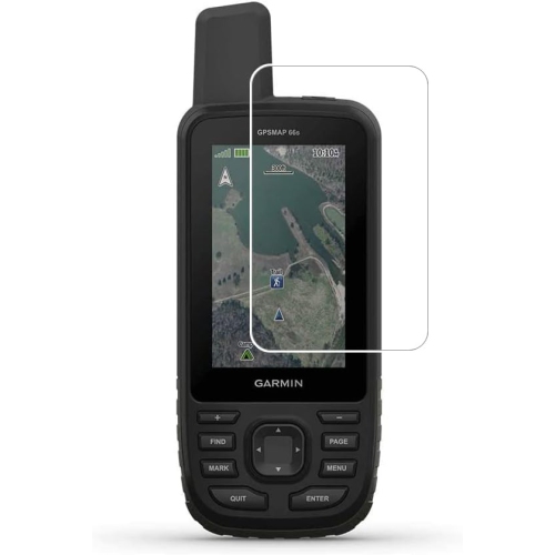 Protecteur d'écran Zshion Compatible avec Garmin GPSMAP 66i 66s 66ᵉʳ 66sr,9H Dureté Pellicule protectrice en verre trempé