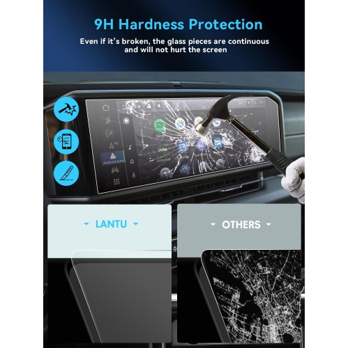 Pour 2PCS 2024 Wrangler JL&2024 Accessoires Gladiator pour 2024 mise à niveau Wrangler JL/2024 Gladiator Rubicon Nano