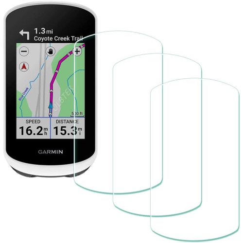 Screen Protector for Garmin Edge Explore 2 Navigator [3 Pack] LCD Tempered Gl 0.3mm 9H Hardness Anti-Scrach