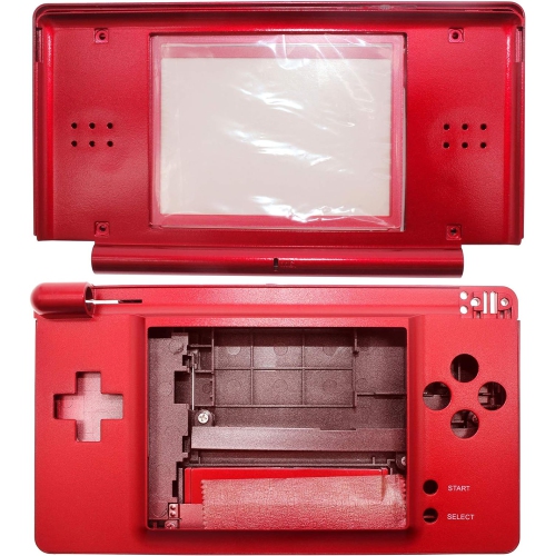 Full Repair Parts Replacement Housing Shell Case Kit for Nintendo DS Lite NDSL Color Red