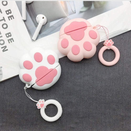 Compatible with AirPods 3 Case Cat Paw, Protective Silicone Cartoon 3D Cover for AirPod 3rd Generation Case Cat Claw,