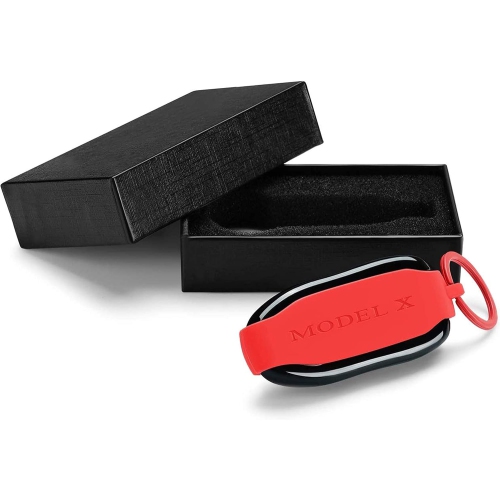 for KEYCHAIN Skin Cover Tesla Model X Skin Cover Remote Key Fob Key Chain Accessory Smart