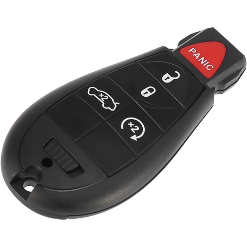 ACROPIX  Car Key Fob Keyless Entry Remote Replacement Fit for Dodge - Pack Of 1 In Black