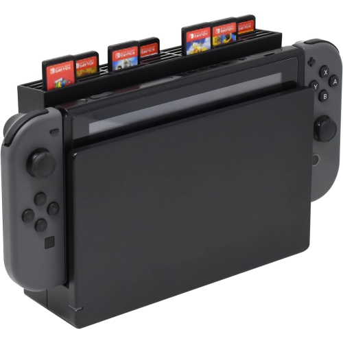 Game Storage for Switch/Switch O with 28 Game Slots Holder Compatible with Switch/Switch O Docking
