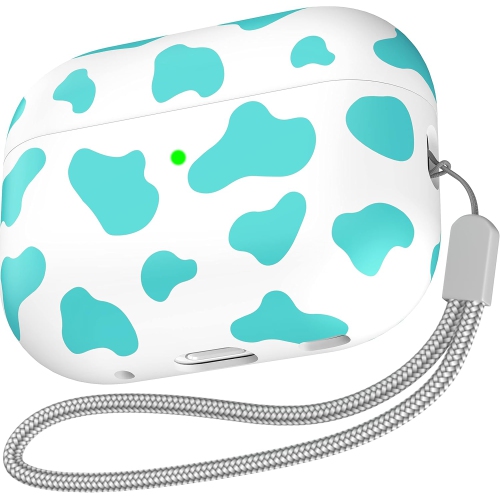 Matte Cow Print Case for Airpods Pro 2nd Generation Case Cover AirPods Pro 2 Hard TPU Protective Cover