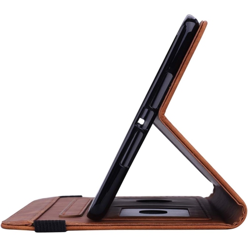 Case for Galaxy Tab A 2016 10.1 inch SM-T580/SM-T585, Premium PU Leather Flip Folio Tablet Protective Shell