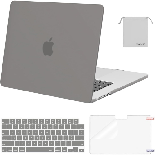 Compatible avec l'étui pour MacBook Air 15&nbsp;po 2023 2024 M3 A3114 M2 A2941 avec écran Retina liquide et écran tactile