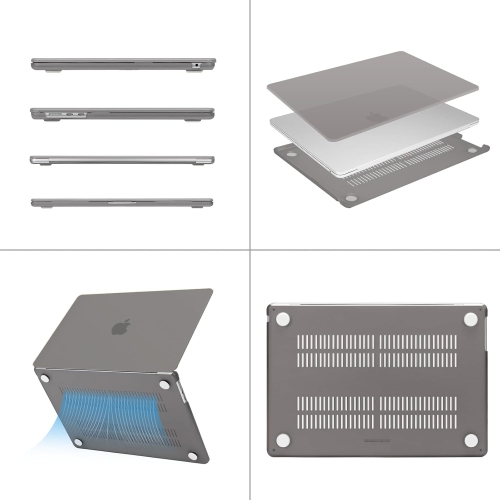 Compatible avec l'étui pour MacBook Air 15 po 2023 2024 M3 A3114 M2 A2941 avec écran Retina liquide et écran tactile