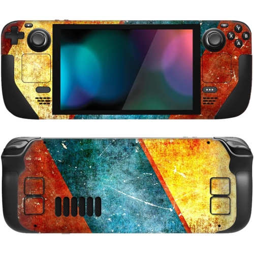 Ensemble complet de décalcomanies protectrices pour Steam Deck LCD, revêtement en vinyle pour Steam Deck O - Aging