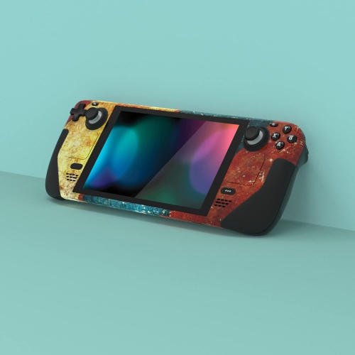 Full Set Protective Skin Decal for Steam Deck LCD, Custom Stickers Vinyl Cover for Steam Deck O - Aging