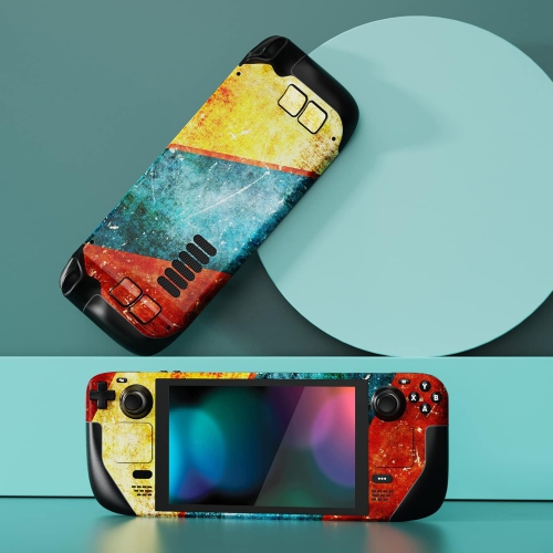 Full Set Protective Skin Decal for Steam Deck LCD, Custom Stickers Vinyl Cover for Steam Deck O - Aging