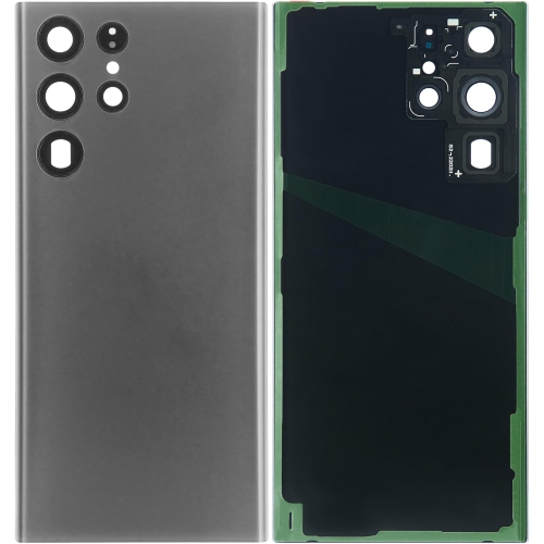 NUFIX  Back Gl Replacement for Samsung S22 Ultra Y Door Panel Housing With Camera Lens for Samsung Galaxy S22