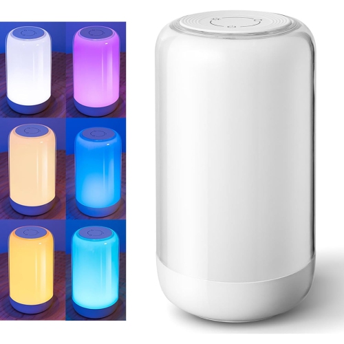 YOULIGHTS  Night Light - Colorful Dimmable Kids Night Light Small Portable Touch Lamp for Bedroom Rechargeable Baby Toddler Night Lamp Breastfeeding