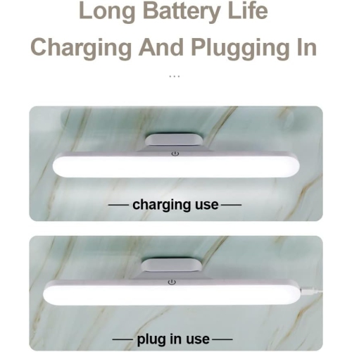 Table Lamp USB LED Desk Lamp Bedroom Night Lamp Rechargeable Office Study Reading Light Bedside Lamp