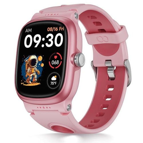 Kids Smart Watch for Boys Girls, Fitness Activity Tracker Watch with Heart Rate Sleep Monitor,Waterproof Pedometer,20 Sports Modes,Calories Counter,A