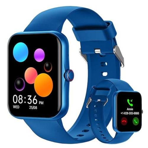 Kids Smart Watch for Boys Girls Sport,Smartwatch Fitness Tracker with 37 Sports Modes,DIY Watch Touchscreen,Heart Rate Blood Oxygen,Sleep Monitor,Ped