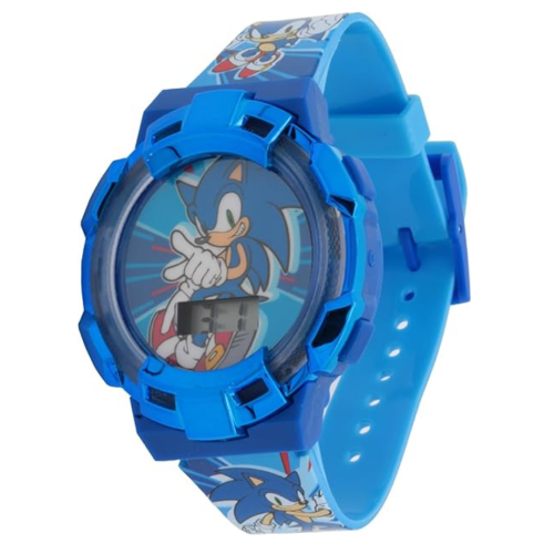 Sonic, The Hedgehog Digital Flashing LCD Watch