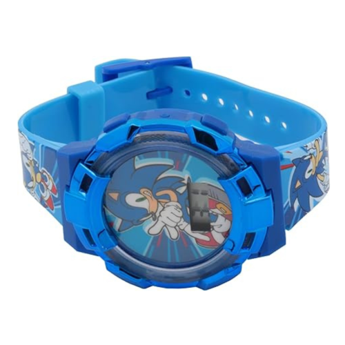 Sonic, The Hedgehog Digital Flashing LCD Watch