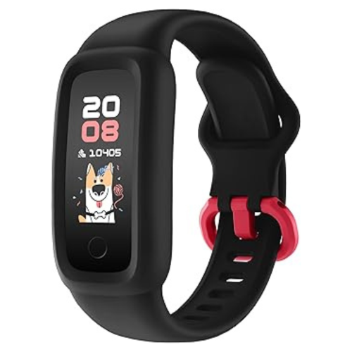 Vigor 2 Fitness Tracker Watch for Kids Girls Boys Ages 5-12, Activity Tracker, Pedometer, Heart Rate Sleep Monitor, IP68 Waterproof Calorie Step Coun