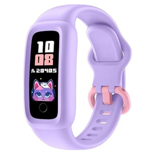 Vigor 2 Fitness Tracker Watch for Kids Girls Boys Ages 5-12, Activity Tracker, Pedometer, Heart Rate Sleep Monitor, IP68 Waterproof Calorie Step Coun