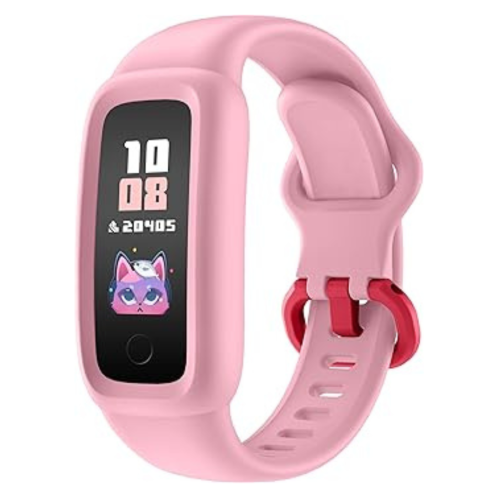 Vigor 2 Fitness Tracker Watch for Kids Girls Boys Ages 5-12, Activity Tracker, Pedometer, Heart Rate Sleep Monitor, IP68 Waterproof Calorie Step Coun