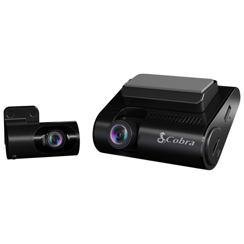 Cobra SC250R 4K Dual View Dash Cam with 3" OLED Screen & Rear Camera