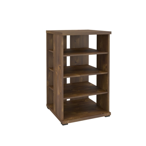 Image 1 of 3.. Nexera Jasper 4-Shelf Audio Tower Bookcase