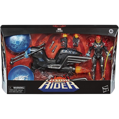 Hasbro Marvel Legends Series 6-inch Collectible Action Figure Cosmic Ghost Rider Toy, Premium Design, includes Vehicle and Accessories