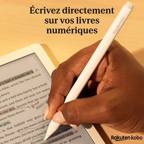 Stylet Stylus 2 pour Libra Colour/Sage/Elipsa 2E de Kobo - Blanc