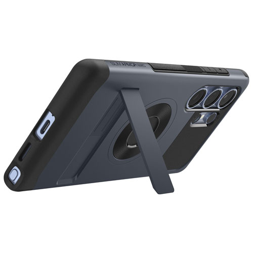 Étui rigide ajusté Slim Armor Magfit de Spigen pour Galaxy S25 Ultra - Ardoise métallique